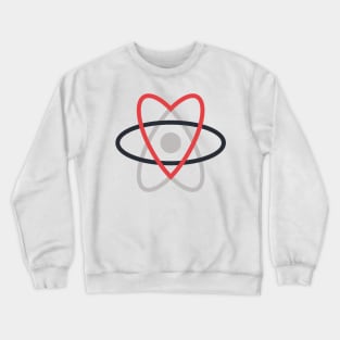 React.js Heart Logo Crewneck Sweatshirt